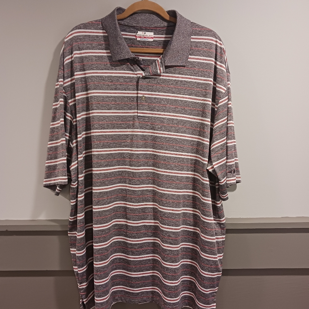 Grand Slam Men's Polo - Size 3XLT